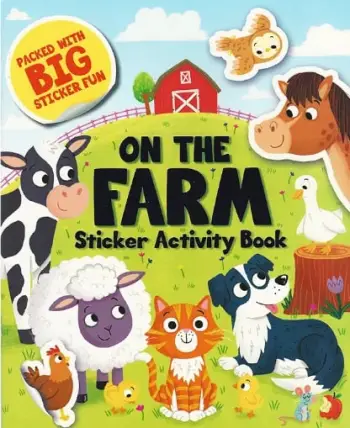 On the farm sticker activity book