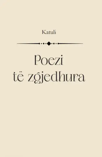 Poezi Te Zgjedhura - Katuli