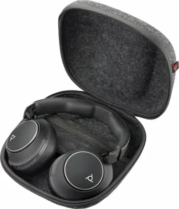Kufje Poly Voyager Surround 80 UC, Bluetooth, Boomless, të zeza