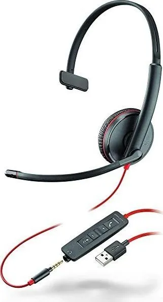 Kufje Poly Blackwire 5210, të zeza - 1