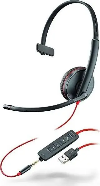 Kufje Poly Blackwire 5210, të zeza