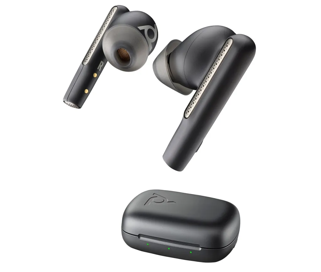 Dëgjuese Poly Voyager Free 60 UC, +BT700, USB-C, të zeza - 5