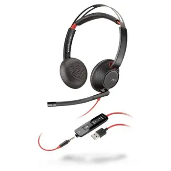 Kufje Plantronics Blackwire C5220, të zeza