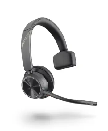 Kufje Poly Voyager 4310 UC, Wireless, të zeza