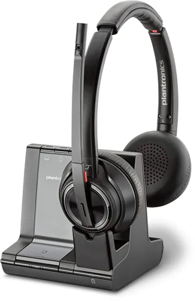 Kufje Poly SAVI W8220/M, MS, të zeza - 1