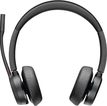 Kufje me mikrofon, Plantronics/Poly Voyager 4320 77Z31AA, stereo, e zezë