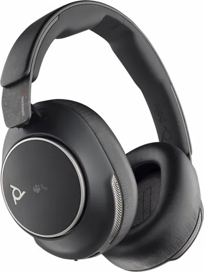 Kufje Poly Voyager Surround 80 UC MS, wireless Bluetooth, ANC, të zeza - 1