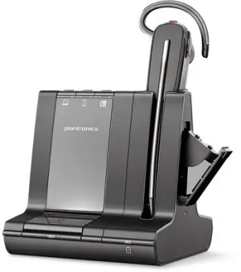 Kufje wireless Plantronics Savi 8240 Office, Convertible, 500 ft rreze, e zezë