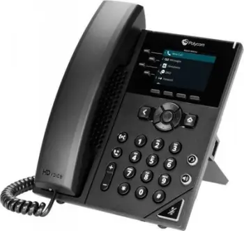 Telefon IP Poly VVX 250, 2.8", 4 linja, pa adapter rryme