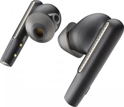Kufje pa tela Poly Voyager Free 60 UC, Bluetooth, me mikrofon, të zeza - 2