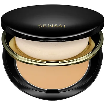 Kuti kompakte për grim SENSAI Total Finish Powder Makeup Case, e zezë - 4