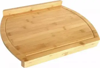 Dërrasë prerjeje KingHoff, bambu natyrale, madhësi e madhe, kafe
