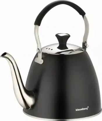 Çajnik KingHoff KB-7570, 1.1L, me sitë çeliku inox, argjendtë