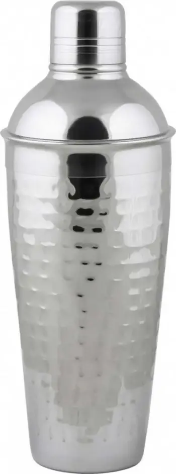 Shishe shaker për koktej KingHoff, 550ml, e argjendtë