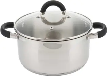 Tenxhere KingHoff KH-4345, 22cm, 4L, e argjendtë