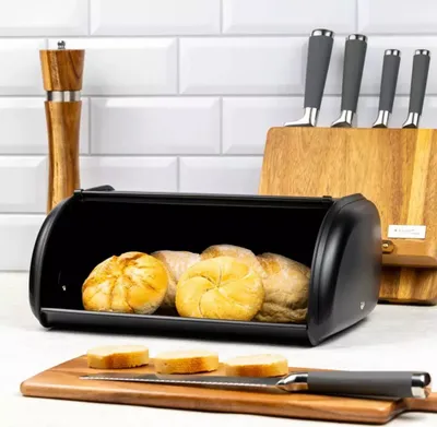 Kuti buke KingHoff KH-1723, çelik inox, 36 x 24 x 15 cm, e argjendtë - 2