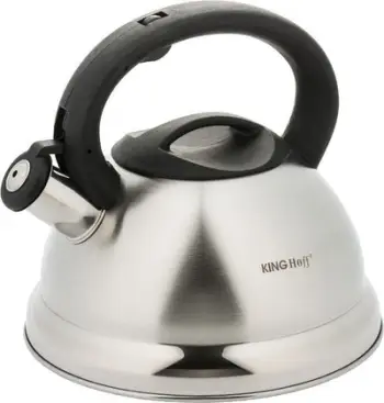 Ibrik elektrik KINGHOFF KH-3236,3 l, i argjendtë