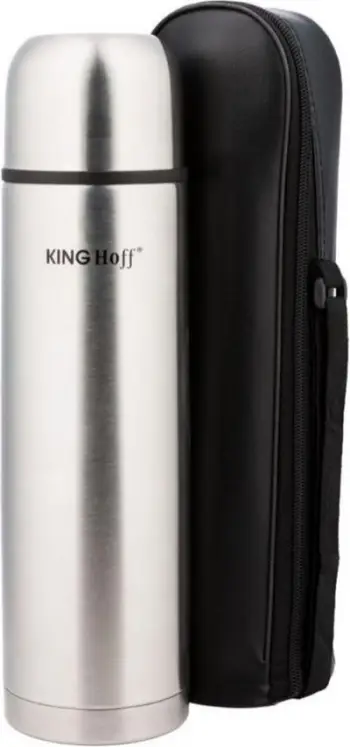 Termos KingHoff KH-4054, 1 L, i argjendtë