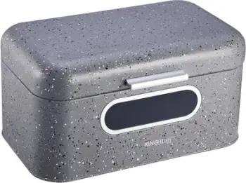 Kuti plastike për bukë KingHoff (KH-1080), e hirtë