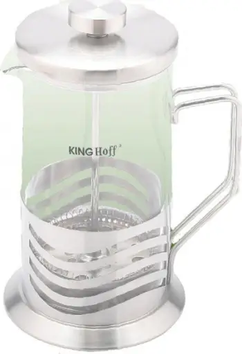 Përgatitës kafeje KingHoff KH-4834, me piston, 600ml, inox