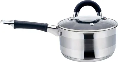 Tigan i thellë KingHoff, 18 cm, 2 l, i argjendtë - 1