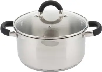 Tenxhere KingHoff, 24 cm, 6 l, e argjendtë