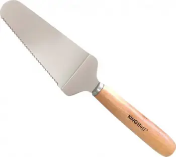 Spatulë për ëmbëlsira KingHoff, 11.5 x 6 x 27 cm, krem