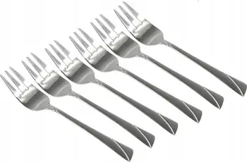 Pirunë ëmbëlsire KingHoff KH-1532, set 6 copë, çelik inox, me shkëlqim