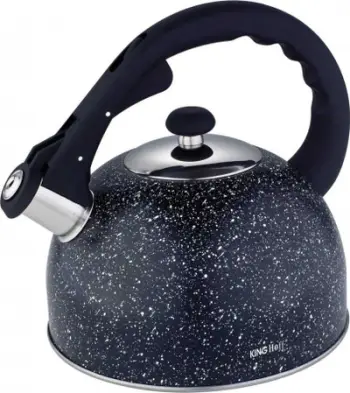 Ibrik me fishkëllimë KINGHOFF KH-1406 MERMER, 2.6 L, i zi