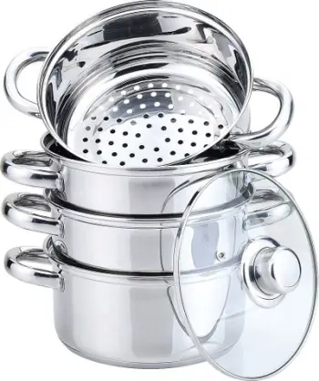 Set për gatimin me avull KingHoff, 5 pjesë, 22 cm