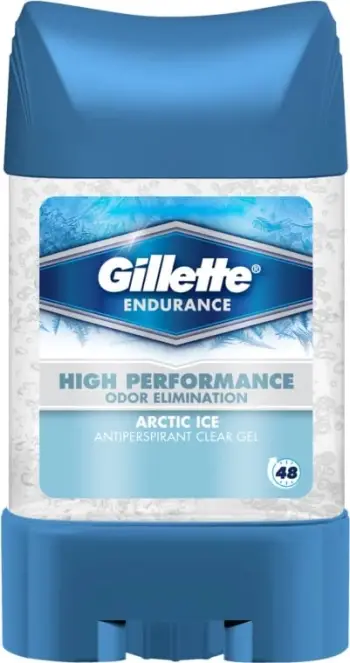 Xhel antiperspirant për meshkuj Gillette Endurance High Performance Arctic Ice 70ml