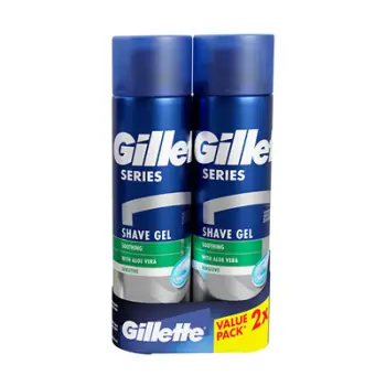 Set Xhel për rruajtje Gillette, 2 x 200 ml