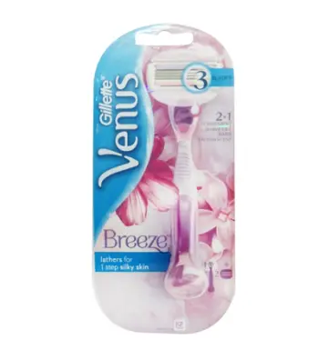 Brisk rroje Gillette Venus Breeze për femra 2 në 1, 1 copë+2 brisqe