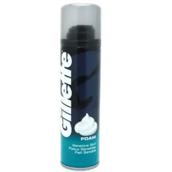 Shkumë për rrojë Gillette Foam Sensintive Skin, 200 ml