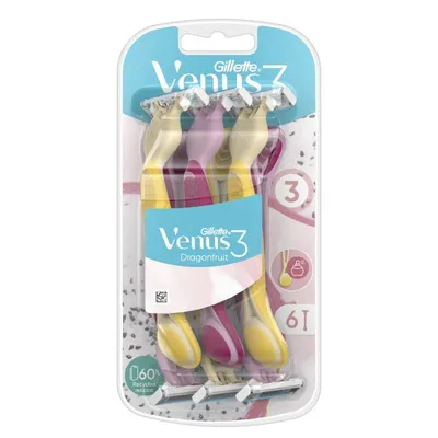 Brisk Rroje njëpërdorimshe Venus 3 Dragonfruit, 6 copë - 1