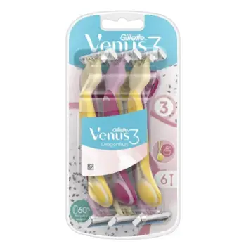 Brisk Rroje njëpërdorimshe Venus 3 Dragonfruit, 6 copë