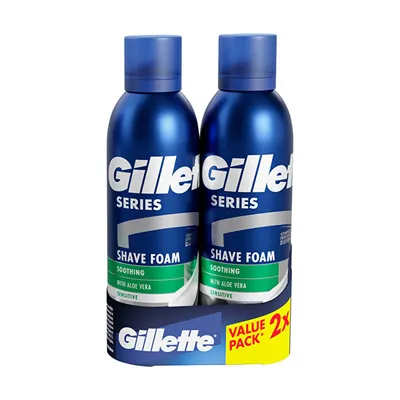 Set Shkumë rruajtje 2x 200 ml Gillette - 1