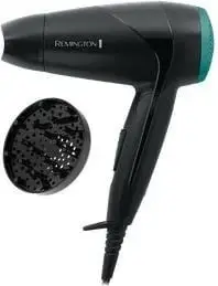 Tharëse flokësh Remington D1500, 2000W, e zezë, palosëse