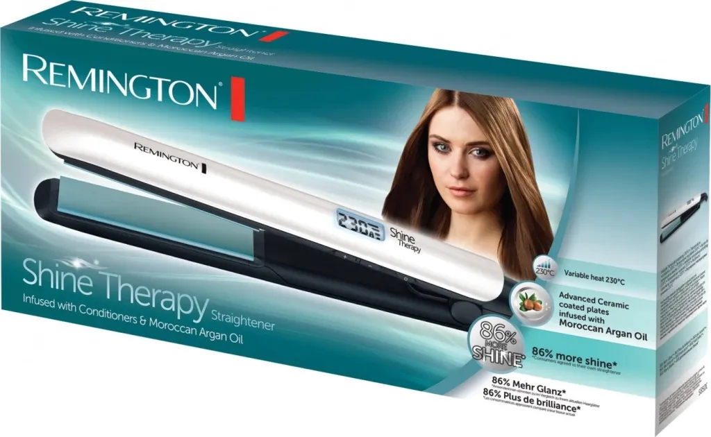 Drejtuese për flokë Remington Shine Therapy S8500, 150-230°C - 2
