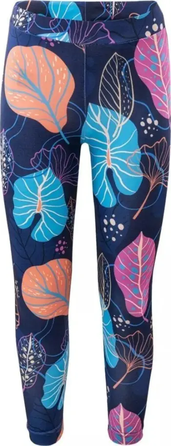 Leggings për vajza Bejo Pike KDG Jr, material i lehtë, ngjyrë blu navy