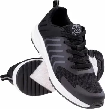 Atlete Bejo Barry Teen Jr 92800401119, për fëmijë, me lidhëse, të zeza