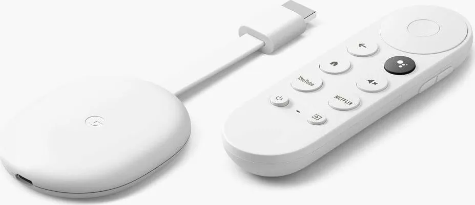 Qendër multimediale Google Chromecast 4.0 4K US + PL Adapter - 2