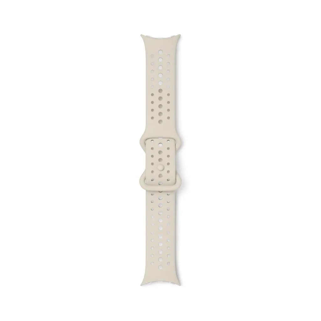 Rripa për ora Google Pixel Watch 3 / Active Sport Band / 45 mm – Bezhë e hapur - 1