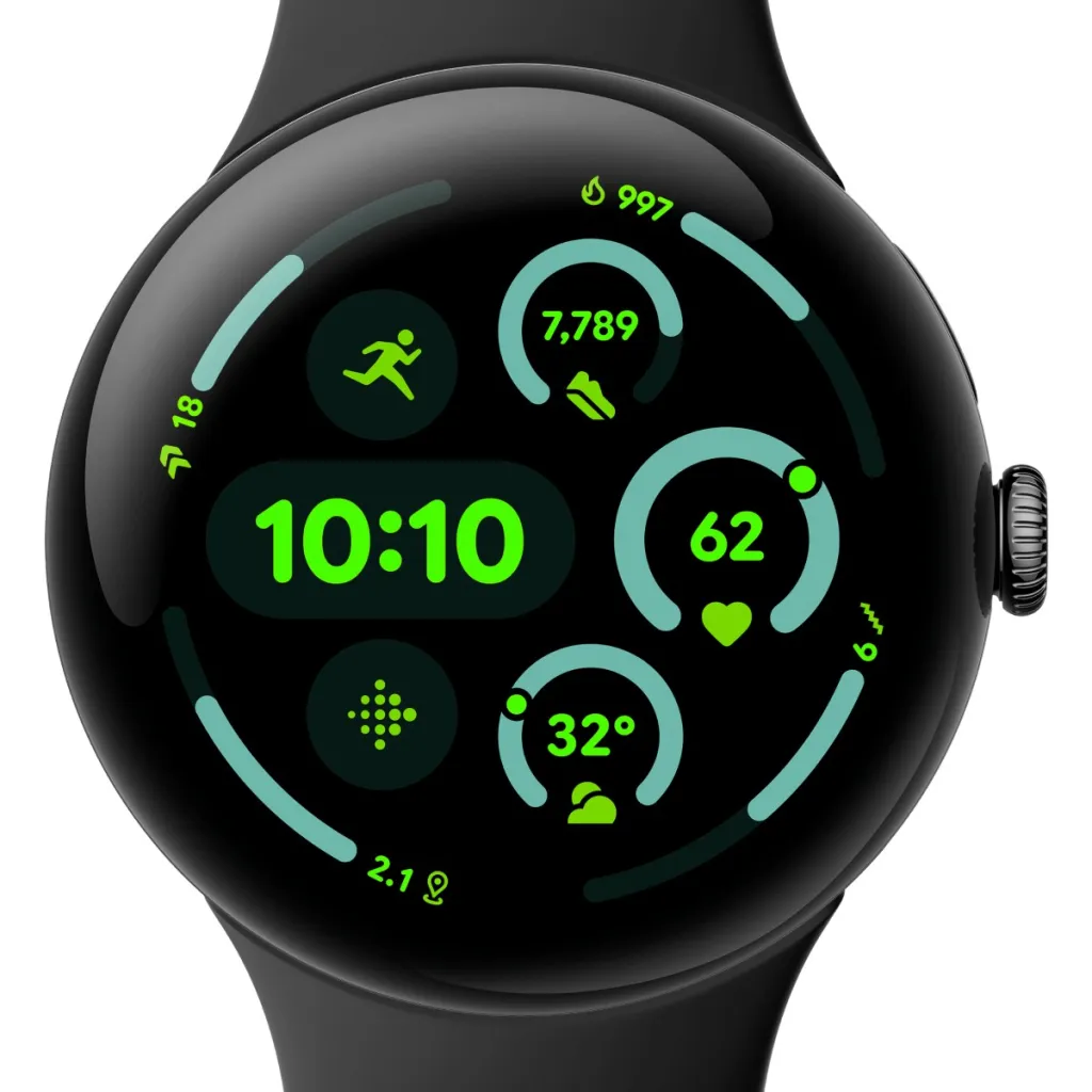Orë e mençur Google Pixel Watch 3 (45mm) WiFi obsidian / e zezë - 1
