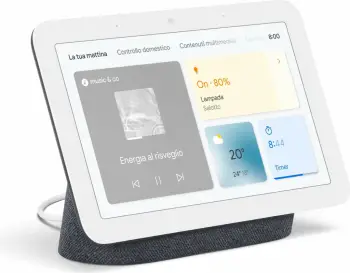 Smart display Google Nest Hub Gen 2, Google Assistant, 7 inç, charcoal