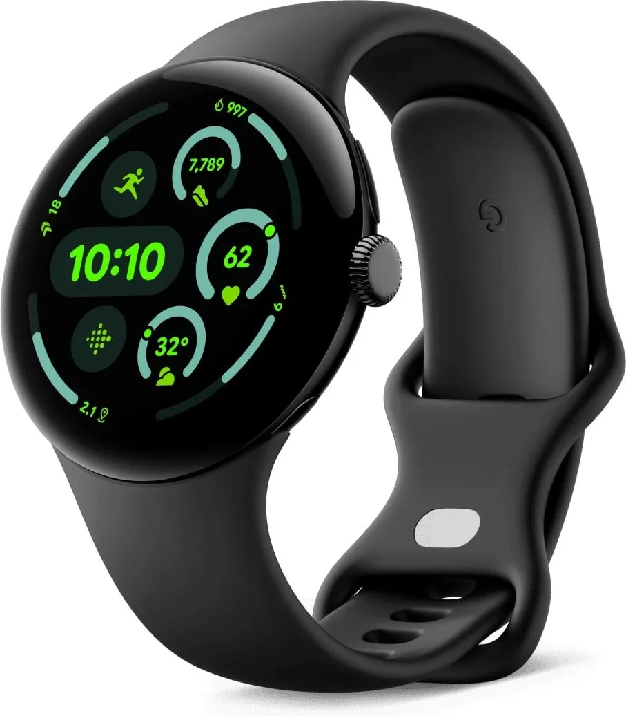 Smartwatch Google Pixel Watch 3, 32GB, AMOLED, GPS, Matte Black - 2