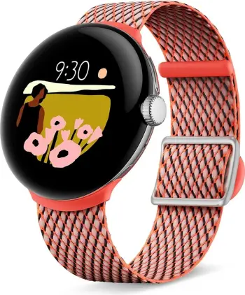Rrip për smartwatch Google Pixel Watch, plastikë/çelik, korale