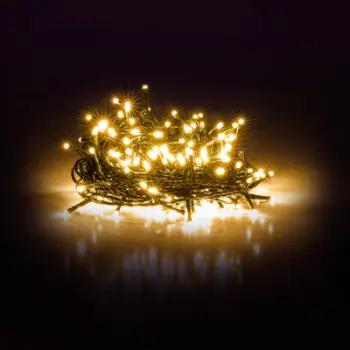 Drita dekorative Retlux RXL 262, 10 + 5 m, 100 LED, e bardhë e ngrohtë