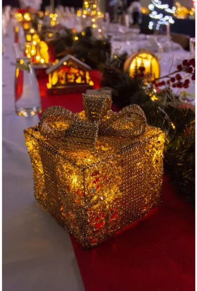 Dhuratë dekoruese Retlux RXL 373, 15 cm, 10 LED, e bardhë e ngrohtë - 4