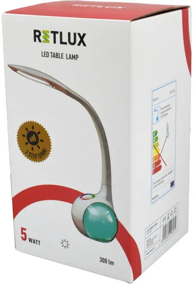 Llambë tavoline Retlux RTL 202, LED, e zbehshme, 5W, e bardhë - 11